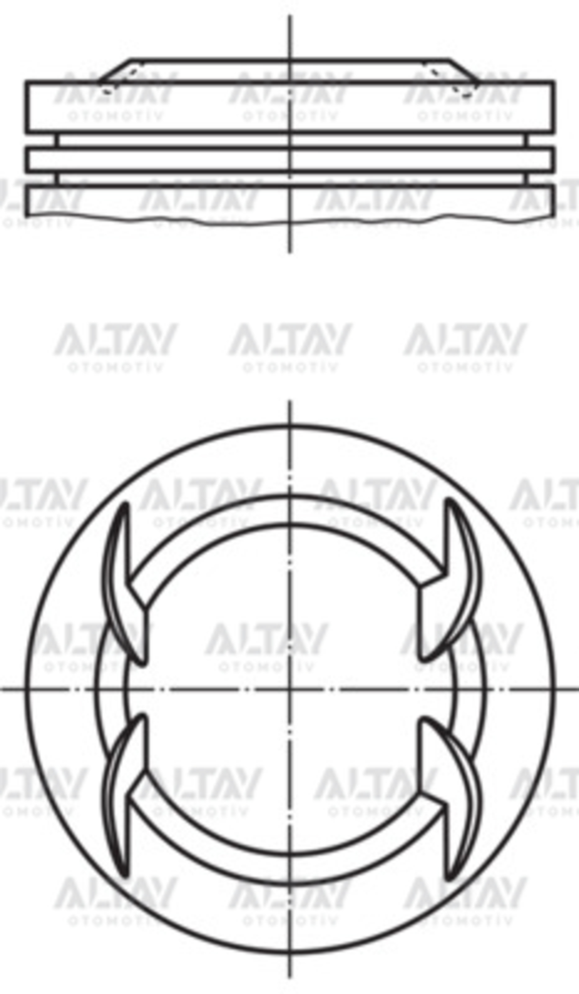 Opel Insignia Piston Segman Segmanlı H OEM 8771671050000G